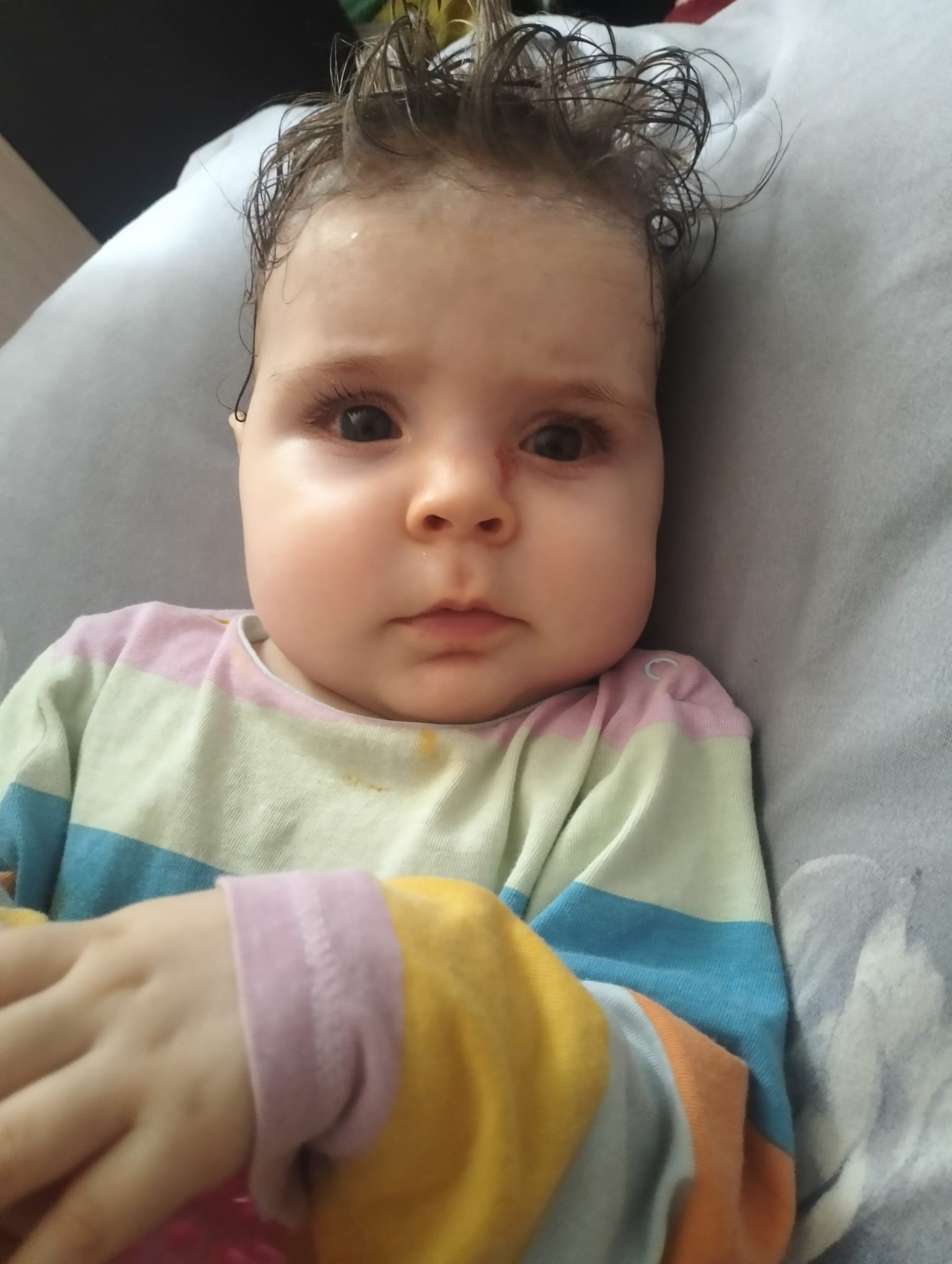 Mădălina începe să vadă! 